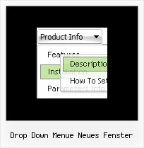 Drop Down Menue Neues Fenster Stil Win98