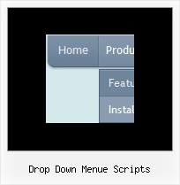 Drop Down Menue Scripts Ajax Mouse Over Menu