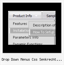 Drop Down Menus Css Senkrecht Gratis Scrollable Submenus