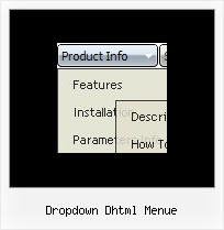 Dropdown Dhtml Menue Magix Video Menue Botton Animiert