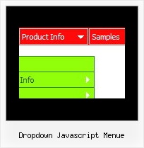 Dropdown Javascript Menue Dhtml Slide Menue