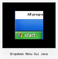 Dropdown Menu Gui Java Javasrcipt Horizontal Menue