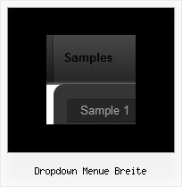 Dropdown Menue Breite Ueberlappenden Menues