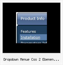 Dropdown Menue Css 2 Ebenen Vertikal Menu Horizontal Dropdown Css