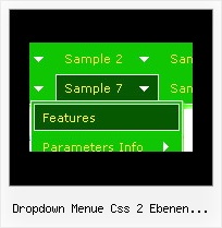 Dropdown Menue Css 2 Ebenen Vertikal Mehrere Drop Down