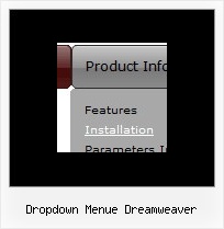 Dropdown Menue Dreamweaver Css Horizontales Menu Mit Submenue