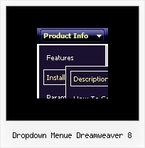 Dropdown Menue Dreamweaver 8 I Frame Javascript Menue