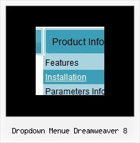 Dropdown Menue Dreamweaver 8 Kurvige Menues In Xp