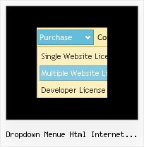 Dropdown Menue Html Internet Explorer Menueleiste Navigationsleiste