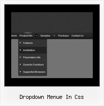 Dropdown Menue In Css Dropdown Menue Mit Popup