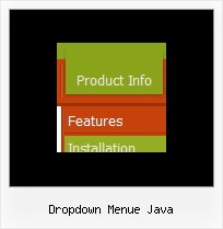 Dropdown Menue Java Button Designer