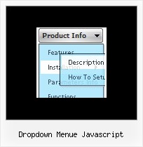 Dropdown Menue Javascript Javascript Dropdown Menu Horizontal