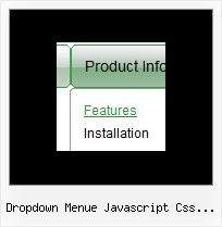 Dropdown Menue Javascript Css Horizontal Menue Shell Skript