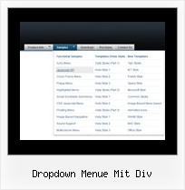 Dropdown Menue Mit Div Dhtml Mouseover Menu