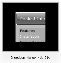 Dropdown Menue Mit Div Webseiten Menue Mit Sound