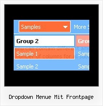 Dropdown Menue Mit Frontpage Firefox Menue Nicht Sichtbar