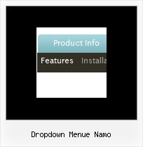 Dropdown Menue Namo Menue For Website