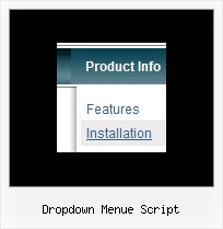 Dropdown Menue Script Auf Der Maus