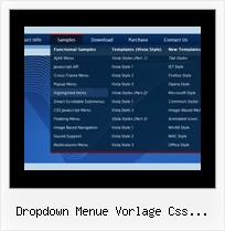 Dropdown Menue Vorlage Css Javascript Delux Tuner