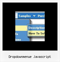 Dropdownmenue Javascript Html Rollover Menue