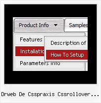 Drweb De Csspraxis Cssrollover Menu Shtml Vista Menue Im Mac Stil