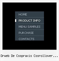 Drweb De Csspraxis Cssrollover Menu Shtml Dhtml Vista Menu