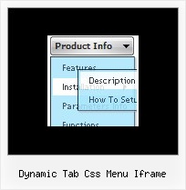 Dynamic Tab Css Menu Iframe Cool Ajax Menue