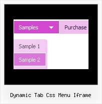 Dynamic Tab Css Menu Iframe Schablonen Menu