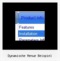 Dynamische Menue Beispiel Html Vorzulegen Stil
