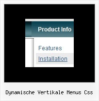 Dynamische Vertikale Menus Css Css Menue Aufklappbar Vertikal