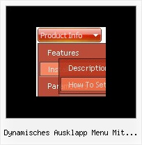 Dynamisches Ausklapp Menu Mit Jquery Dropdown Javascript Menue