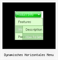 Dynamisches Horizontales Menu Dropdown Menue Im Internet Explorer