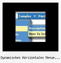 Dynamisches Horizontales Menue Mit Untermenue Mm Jump Menu Tip Target