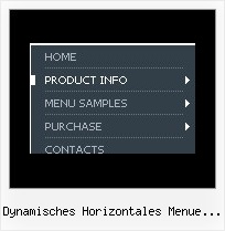 Dynamisches Horizontales Menue Mit Untermenue Drupal Schwebendes Menue