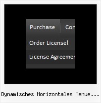 Dynamisches Horizontales Menue Mit Untermenue Horizontal Submenu In Cross Frame