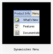 Dynamisches Menu Full Desktop Menu Deutsch
