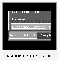 Dynamisches Menu Blank Link Css Bild Menue