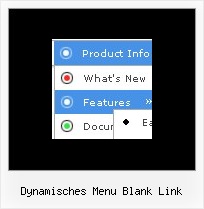 Dynamisches Menu Blank Link Javascript Vertikalen Untermenue