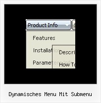 Dynamisches Menu Mit Submenu Html Drop Down Menu Dreamweaver