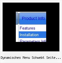 Dynamisches Menu Schwebt Seite Firefox Div Menu Einfaches