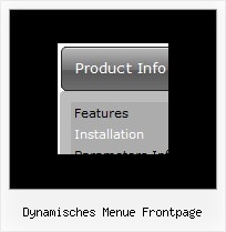 Dynamisches Menue Frontpage Html Reck