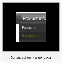 Dynamisches Menue Java Css Menu Mit Icon
