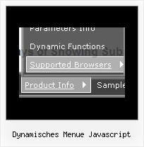 Dynamisches Menue Javascript Javascript Navigation