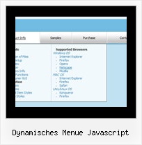 Dynamisches Menue Javascript Dhtml Menueeditor