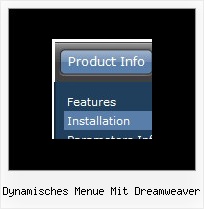 Dynamisches Menue Mit Dreamweaver Javascript Mouseover Menue