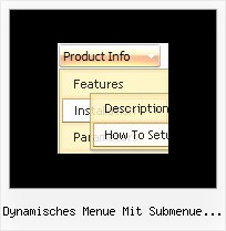 Dynamisches Menue Mit Submenue Flash Registerkarte In Javascript