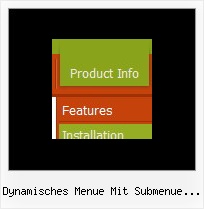 Dynamisches Menue Mit Submenue Flash Html Popup Menu