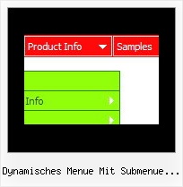 Dynamisches Menue Mit Submenue Flash Tab Menue Beispiele