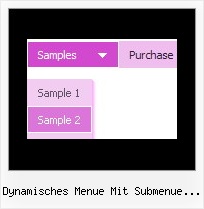 Dynamisches Menue Mit Submenue Flash Css Download