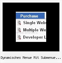 Dynamisches Menue Mit Submenue Flash Kostenloses Javascript Flyout Menu